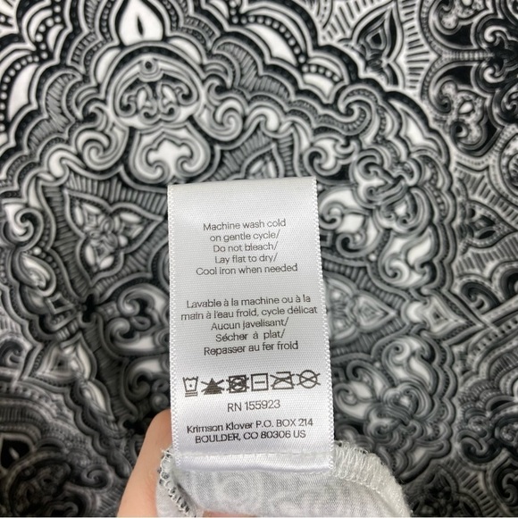 Krimson Klover Printed Cotton Blend Tee Dress - Picture 4 of 9